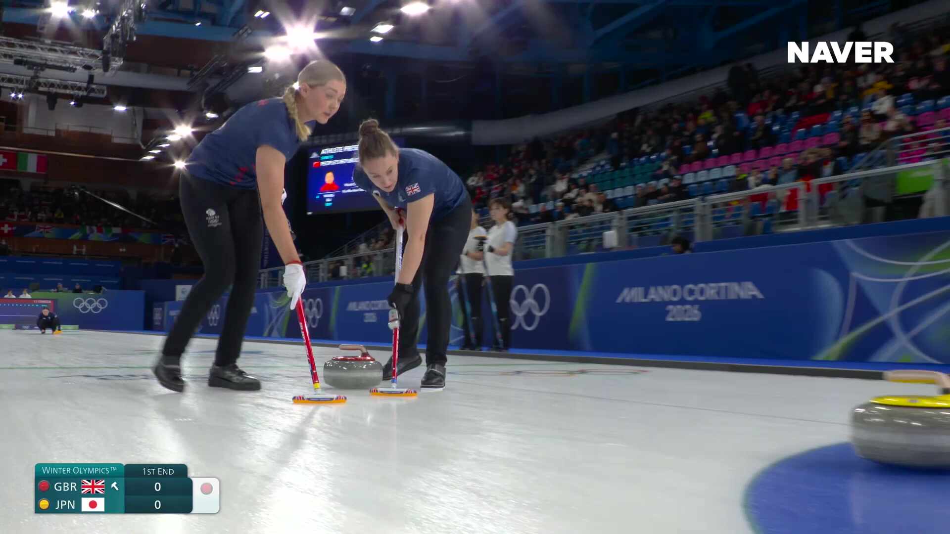 컬링 여자 예선 영국 vs 일본 풀영상 [2026 밀라노 코르티나 동계올림픽]