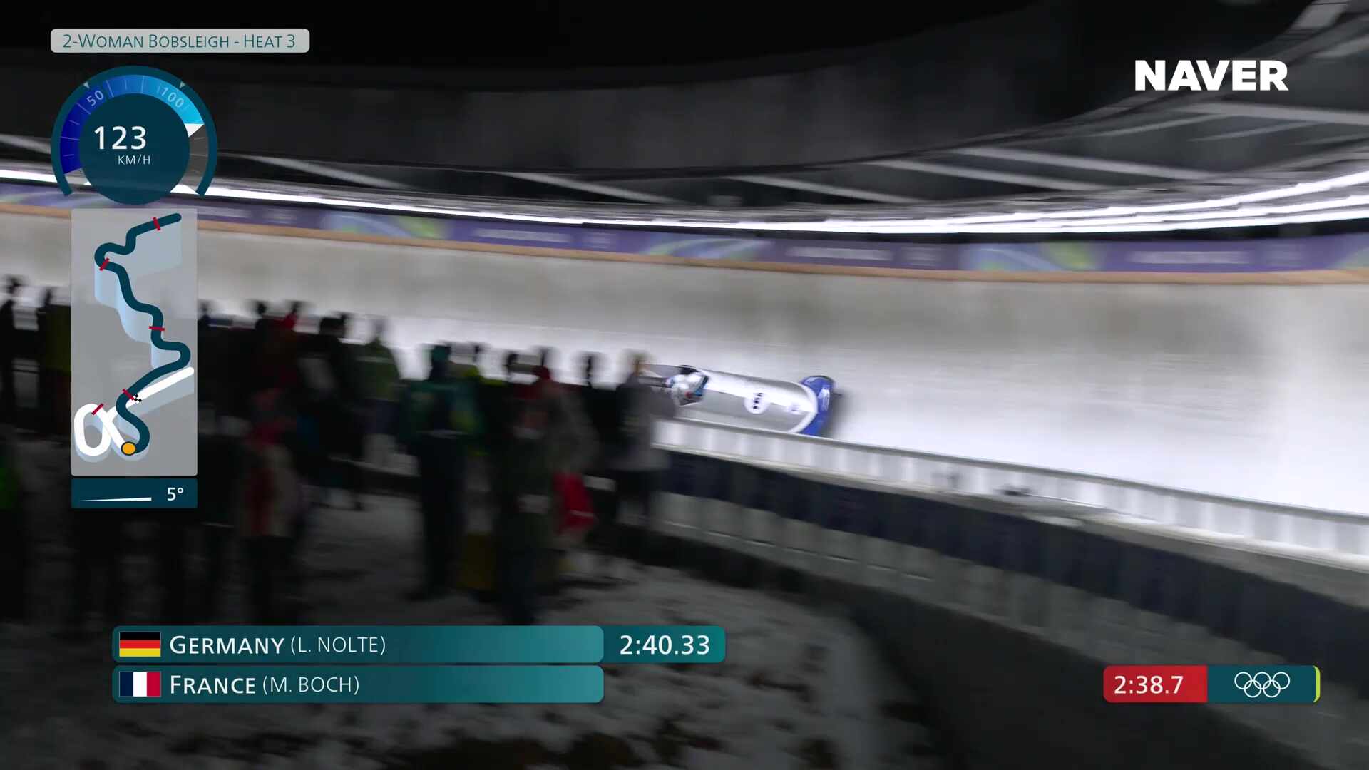 봅슬레이 여자 2인승 3&4차 풀영상 [2026 밀라노 코르티나 동계올림픽]
