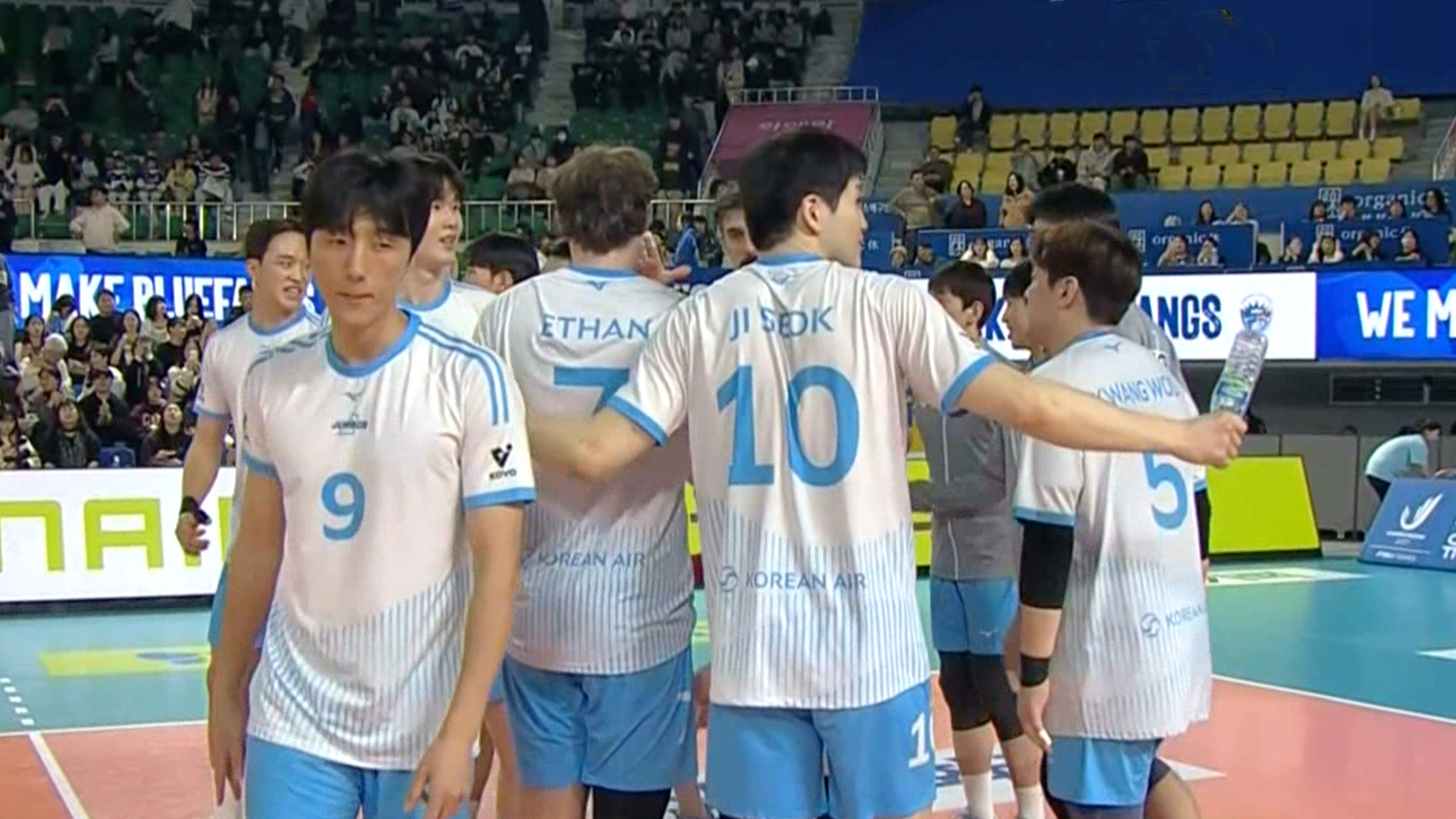 '1위의 벽은 높았다!' 대한항공, 삼성화재 상대 셧아웃 승리!