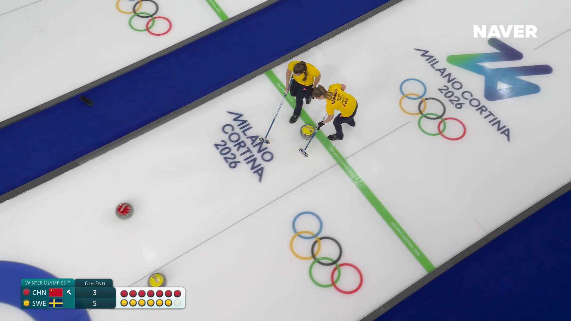 컬링 여자 예선 중국 vs 스웨덴 풀영상 [2026 밀라노 코르티나 동계올림픽]