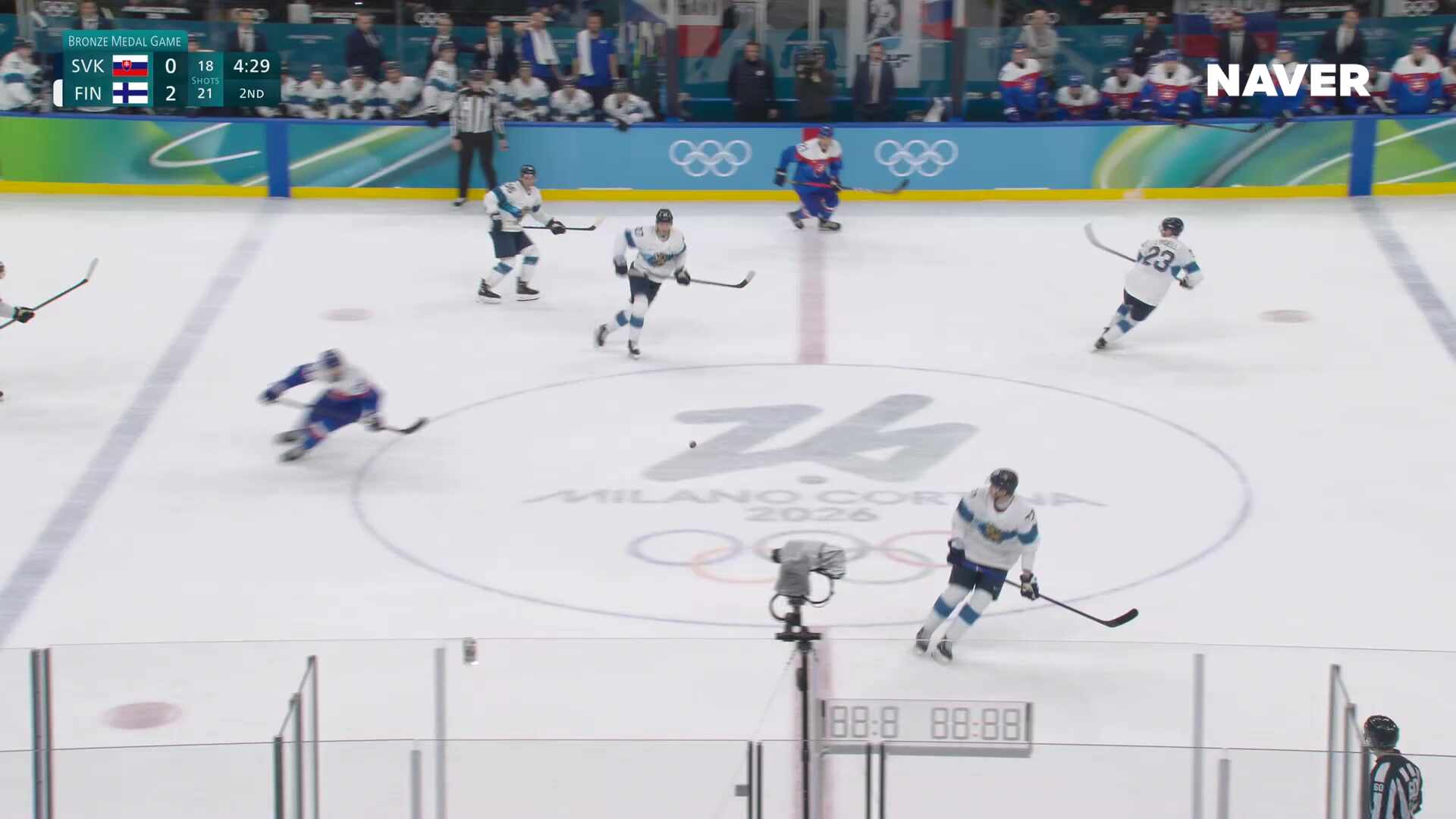아이스하키 남자 동메달 결정전 핀란드 vs 슬로바키아 풀영상 [2026 밀라노 코르티나 동계올림픽]