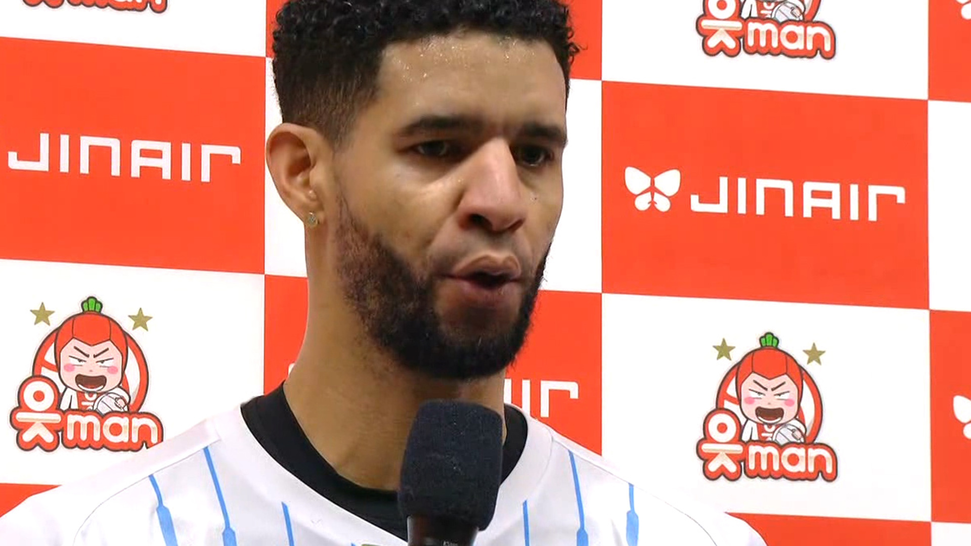 '책임감을 느꼈습니다' 오늘의 MVP 레오 인터뷰