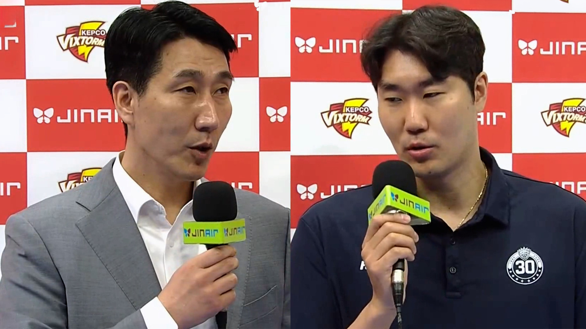 '이기는 경기하겠습니다' 권영민-고준용 양 팀 감독 인터뷰