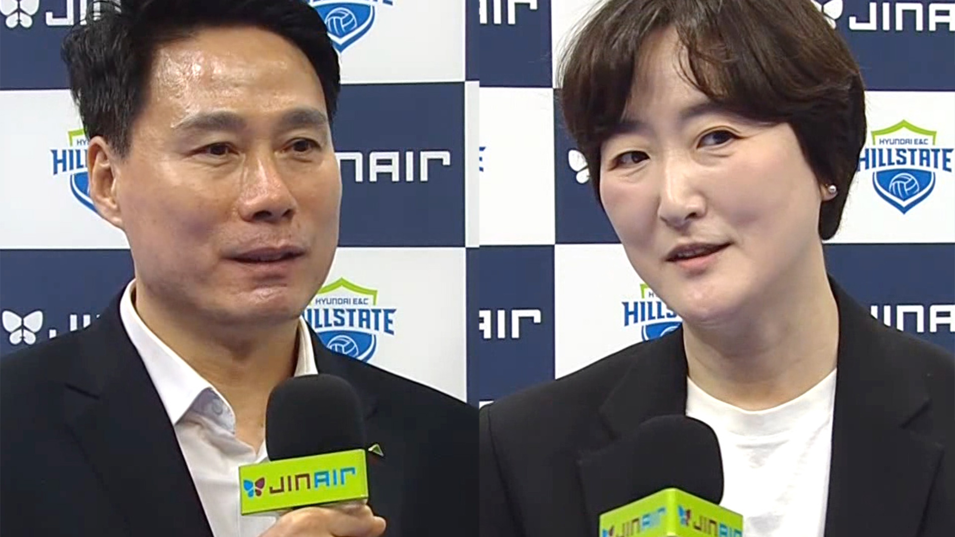 '효진아 그동안 수고 많았어!' 경기 전 양 팀 감독 인터뷰