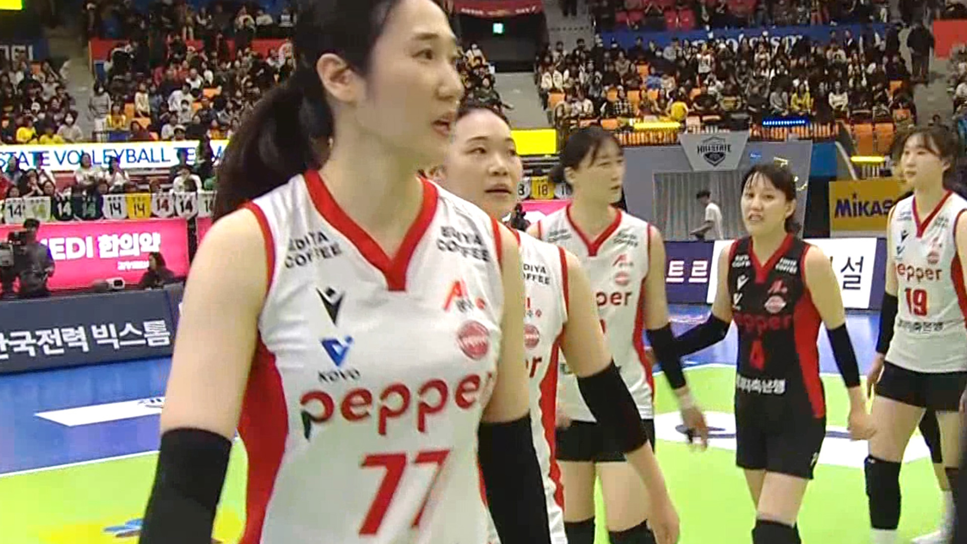 '시즌 전적 5승 1패!' 페퍼저축은행, 현대건설에게 또다시 승리!