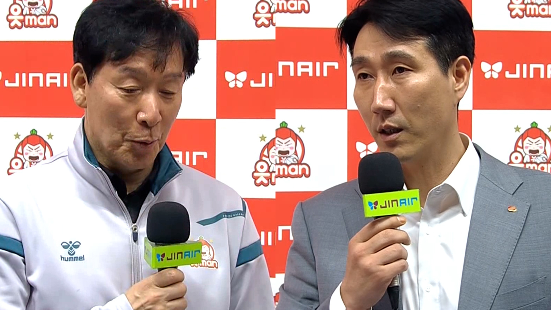 '오늘이 중요합니다' 경기 전 양 팀 감독 인터뷰