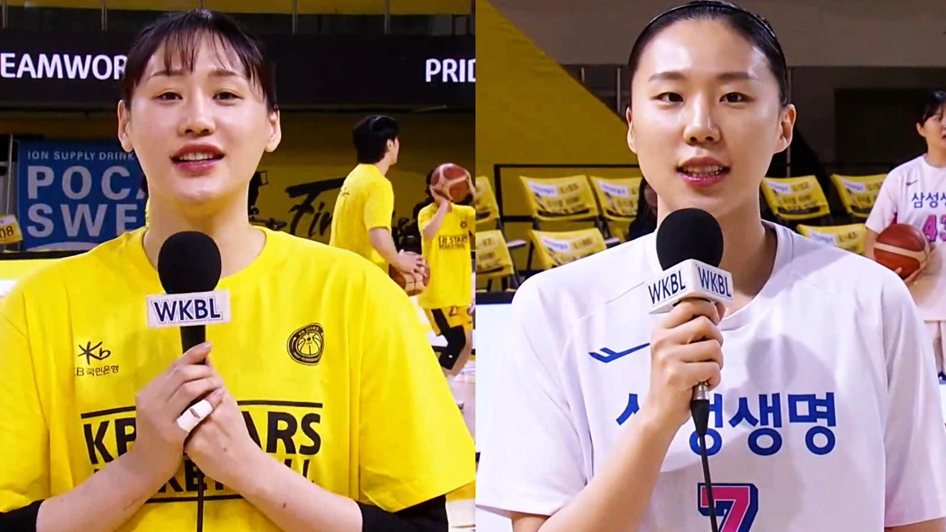 '승리를 위해 최선을' 경기 전 강이슬-강유림 선수 인터뷰