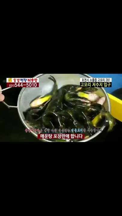 #포천 동강매운탕 얼큰한 민물매운탕 맛집