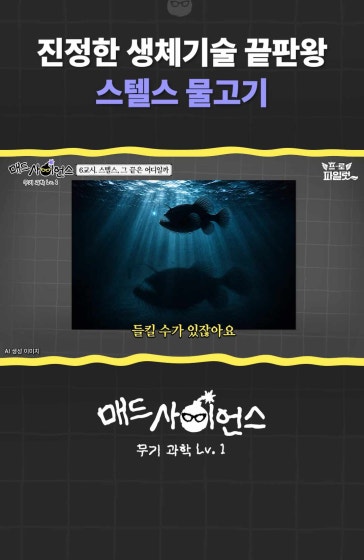 물고기도 스텔스가 된다? #shorts