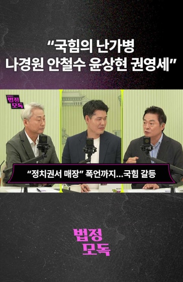 “국힘 난가병 나경원 안철수 윤상현 권영세"