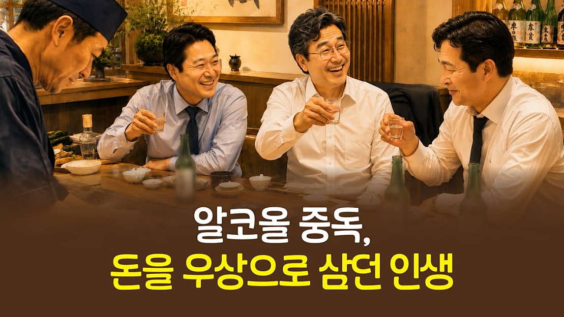 알코올 중독, 돈을 우상으로 삼던 인생