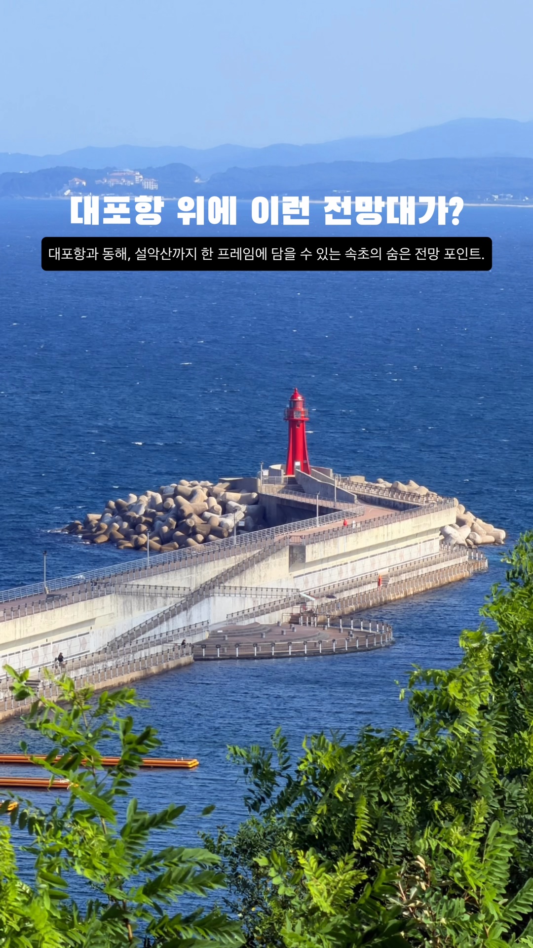 대포항전망대