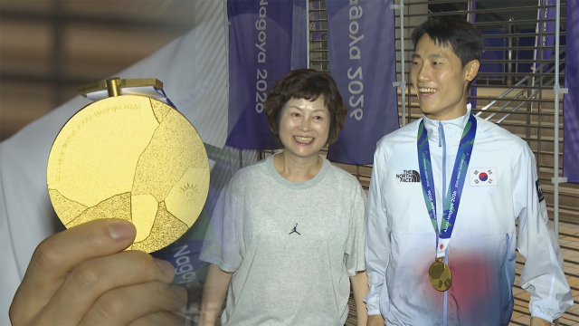 축구→족구→테크볼...금빛 '인생역전' 이준석