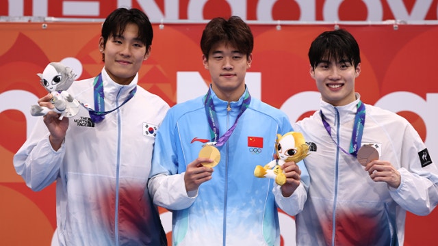 자유형·배영 100m, 금메달 놓쳤지만 선전...사이클·사격도 메달 낭보
