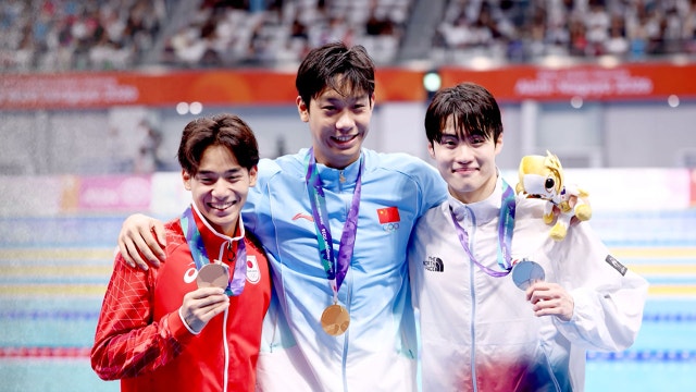 황선우 자유형 200m 은메달...아쉬운 '뒷심 부족'