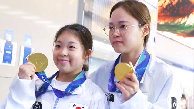 "같이 따서 더 행복해요"...여서정·황서현 나란히 '금빛 귀환'