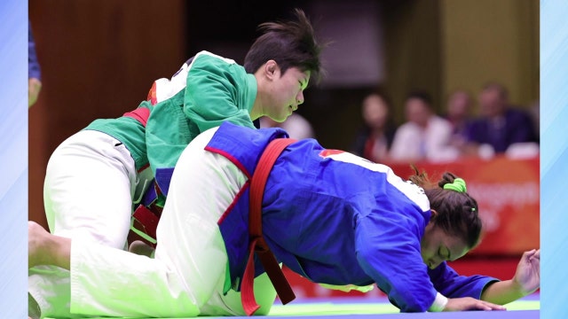 '우즈벡 전통 무예' 쿠라시 모수민, 여자 78kg급 은메달